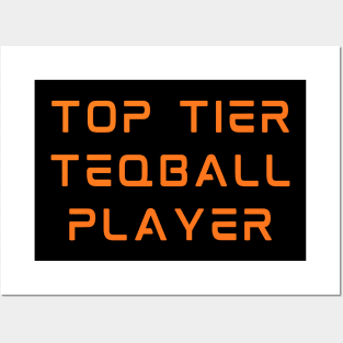 Top Tier Teqball Player Posters and Art